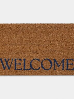 NWT Welcome' Tufted Coir Doormat from Threshold 30x18